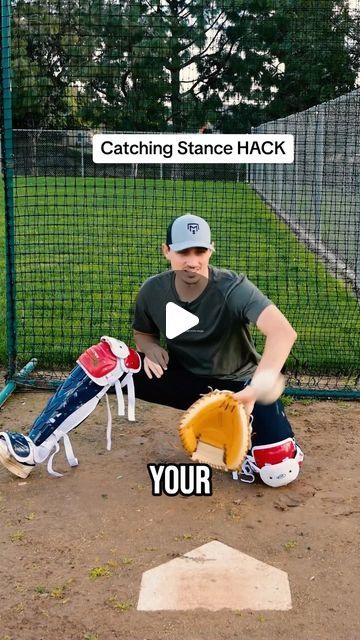 Catcher Drills Baseball, Softball Catching Drills, Catcher Drills, Baseball Coaching, Baseball Practice, Baseball Videos, Softball Drills, Baseball Drills, Softball Training