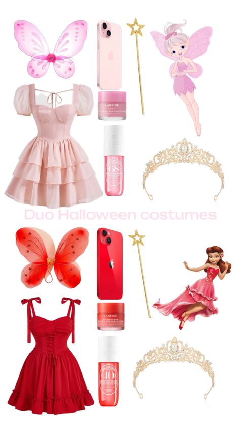 #pinkandredfairys #halloweencostume Fairy Diy Costume, Girly Costumes, Fairy Diy, Pink Fairy, Diy Costume, Pinkie Pie, Fairy Costume, Diy Costumes, Siena