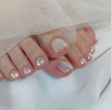 Feet Nail Design, Gel Toe Nails, Toe Nail Color, Pretty Toe Nails, Minimal Nails, Nail Swag, Toe Nail Designs, Nail Nail, Classy Nails