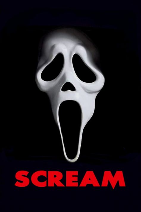 1996 Scream, Scream Movie Poster, Sidney Prescott, Alt Posters, Slasher Horror, Scream 4, Scream Mask, Mind Benders, Scream Franchise