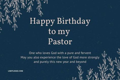 2020 Graceful Birthday Prayers for My Pastor on His Birthday Happy Birthday Pastor Quotes, Pastor Birthday Ideas, Pastors Birthday, Happy Birthday Pastor Wishes, Happy Birthday Pastor Funny, Pastors Birthday Quotes, Happy Birthday Wishes To My Pastor, Birthday Wishes For Pastor, Pastor Birthday Quotes