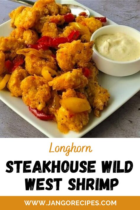 Longhorn Shrimp Appetizer, Longhorn Wild West Shrimp Recipe, Wild West Shrimp Longhorn Recipe, Longhorn Shrimp, Longhorn Recipes, Longhorn Copycat Recipes, Wild West Shrimp, Flemings Steakhouse, Copycat Longhorn