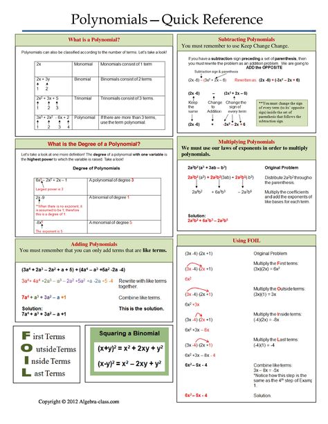 One page notes worksheet for Polynomials Unit Rational Numbers Worksheet, Polynomials Worksheet, Algebra Cheat Sheet, Algebra Help, Polynomial Functions, Graphing Inequalities, Factoring Polynomials, College Math, Ap Calculus