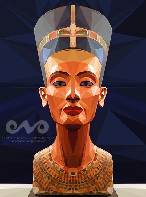 Egyptian Poster, The Weeknd Background, Polygon Art, Digital Graphic Design, Inspirational Posters, Egyptian Art, Project Photo, Digital Portrait, New Artists