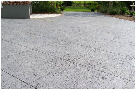 Salt Finish Concrete, Decor Rules, Screed Floors, Pool Makeover, Stamped Concrete Driveway, Pool Decking, Patio Floor, Concrete Path, Travertine Pool