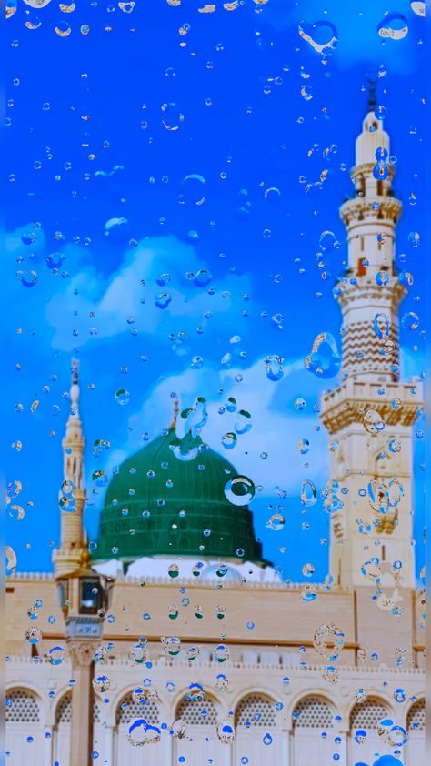 #madina #makkah #muhammadsaw #islamicimages #aesthetic #hd #rain Mokka Sharif Wallpaper, Madina Hd Pics, Madina Sharif Images Full Hd 4k, Mola Ali Wallpaper Hd, Madina Sharif Images Full Hd, Makkah Pic, Raining Images, Happy Milad Un Nabi, Happy Milad