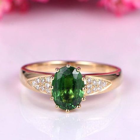 Emerald Cute Engagement Ring, Cute Engagement Ring, Wedding Band Thick, Cute Engagement Rings, Man Made Diamonds, Emerald Engagement, Green Diamond, Emerald Engagement Ring, Ring Diamond