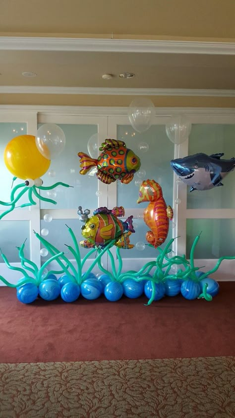 Ocean Themed Birthday Party, Sea Invitation, Nemo Birthday Party, Octonauts Party, Nemo Birthday, Ocean Birthday Party, Shark Themed Birthday Party, Ocean Theme Party, Ocean Birthday