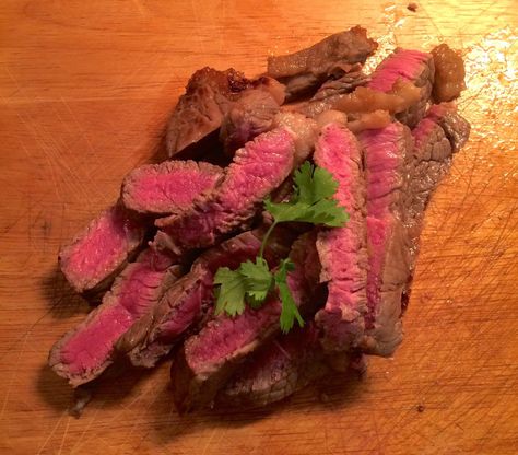 Sonia's Simple Suppers : Weeping Tiger Steaks - A Saturday Night Treat - Retweeted as the end result looked great Saturday Night, Steak, The End, Foil, Cooking Recipes, Salad, Heat