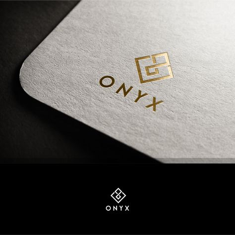 Onyx Logo, Luxurious Logo, Jewel Logo, Famous Logos, Jewelry Logo, Brand Identity Pack, Luxury Logo, Logo Branding Identity, Professional Logo