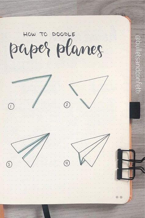 Best Paper Plane, How To Doodle, خريطة ذهنية, Bullet Journal Spreads, Bullet Journal Paper, Seni Dan Kraf, Journal Spreads, Bullet Journal Mood, Bullet Journal Aesthetic