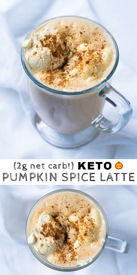 Keto Pumpkin Spice Latte, Vegan Pumpkin Spice Latte, Keto Coffee Recipe, Coffee Creamer Recipe, Vegan Pumpkin Spice, Pumpkin Spiced Latte Recipe, Creamer Recipe, Pumpkin Spice Recipe, Low Carb Drinks