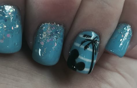 Disney Cruise Nails Disney Cruise Nails, Hawaii Nails, Nails Vacation, Disney Nail Designs, Disney Inspired Nails, Cruise Nails, Nails Beach, Pedicure Ideas, Hallowen Ideas