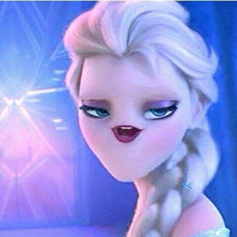 No comment... Frozen Funny, Elsa Face, Funny Princess, Elsa Pictures, Vine Compilation, Snapchat Funny, Anime Fnaf, Funny Profile Pictures, Cartoon Jokes