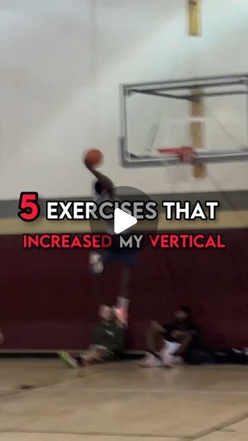 improve vertical jump on Instagram: "THESE 5 EXERCISES INCREASED MY VERT 🚀 SAVE&SHARE WITH A FELLOW HOOPER 🏀
•
Comment 🚀 below if you want me to drop some more free vertical jump exercises. 

 I do these and a WHOLE bunch more 😅 But these are a great place to start! 🔥
-------------------------
Drop a Like and Comment your thoughts on the drills!👇⁠
⁠
Follow us @improve_vertical.jump for more tips and drills!🏀
.
.
.
.
.
Cre: Tiktok - juwontrepreneur
.
.
.
.
.
#dunked#dunklife#dunktraining#threepoints#threepoint#nbadunk#verticaljumptraining#slamdunkcontest#jumphigher#basketballworkout#verticaljump#athleticism#jumptraining#basketballers#basketballhighlights#traeyoung#basketballpractice#jumphigh#dunks#dunkin#basketballtraining#basketballplayer#basketball🏀#vertical#thisiswhyweplay#handle Exercises To Improve Vertical Jump, Improve Vertical Jump, Jump Exercises, Jump Workout, Vertical Jump, Like And Comment, You Want Me, I Want You, Quick Saves