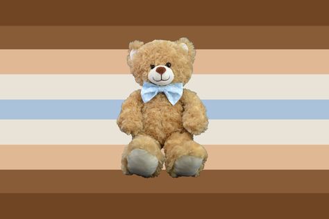 Plush Xenogender, Bear Xenogender, Xeno Genders, Xeno Hoard, Gender Flags, The Way I Feel, Religious Symbols, Teddy Bear Plush, Pride Flags