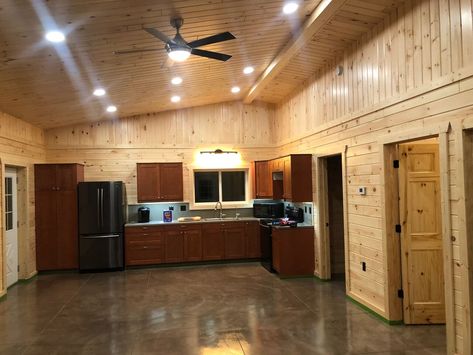 1x6 Pine Paneling Pre-Finished Clear Pine Walls Kitchen, Pine Paneling Walls, Tongue And Groove Paneling, Pine Paneling, Knotty Pine Walls, Pine Wood Walls, Tongue And Groove Walls, Camp House, Tongue And Groove Panelling