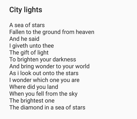 City lights a #poem by Arinda Eagar Quotes About City Lights, City Lights Captions Instagram, Lights Caption Instagram, City Lights Quotes, Light Captions, Falling In Love Poems, Nyc Projects, Night Poem, Lit Captions