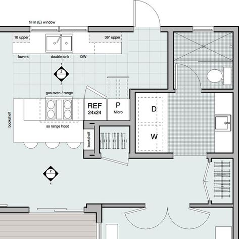 Bathroom And Laundry Room Combo Layout, Bathroom Laundry Combo Floor Plans, Bathroom And Laundry Room Combo, Bathroom Laundry Room Combo, Laundry Bathroom Combo, Bathroom Floorplan, Common Bathroom, Laundry Doors, Bathroom Floor Plans