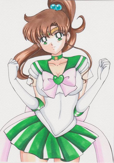 Sailor Jupiter Mckayla Core, Princess Jupiter, Saylor Moon, Makoto Kino, Sailor Moon Girls, Arte Sailor Moon, Sailor Scout, Sailor Moon Fan Art, Sailor Chibi Moon