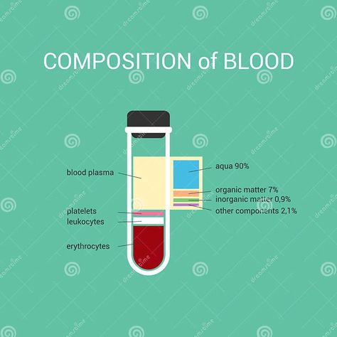 The Composition of Human Blood in Vitro Composition Plasma Stock Vector - Illustration of inorganic, serum: 70238416 Blood Plasma, In Vitro, Circulatory System, Organic Matter, Single Person, Screen Savers, Powerpoint Presentation, Modern Style, Stock Vector