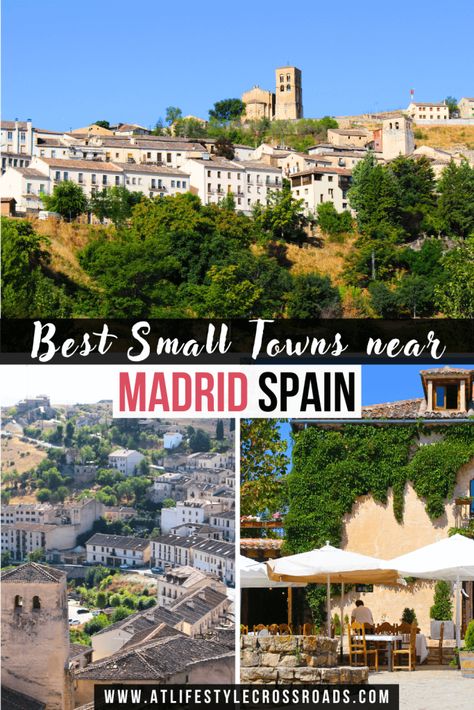 Here’s an ultimate list of the most unique small towns near Madrid, Spain you simply cant miss on any trip to Spain. #spain #smalltown #travel Spain Bucket List Places| Madrid Things to see | Small Towns near Madrid | Spain Local Travel Tips | Spain Travel Guide| Europe Travel Destinations | Spain Hidden Gems | Small Towns in Spain | Small towns in Europe | Medieval towns in spain | Medieval architecture Spain Bucket List Places, Medieval Towns, Spain Bucket List, Trip To Spain, Visit Madrid, Places In Spain, Medieval Architecture, Spain Travel Guide, Spain Vacation