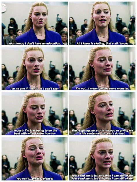 I Tonya Quotes, Presley Core, I Tonya, Tonya Harding, Life Moves Pretty Fast, Film Journal, Movies Quotes, Cinema Film, Tv Show Quotes