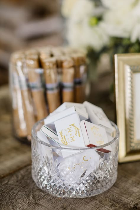 Wedding Cigars, Grooms Table, Popup Shop, Baltimore County, Wedding Tablescape, Wedding After Party, Card Table Wedding, Boda Mexicana, Horse Farm