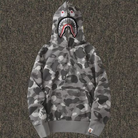 BAPE Men's Gray Jacket Bape Jacket, Bape Men, Gray Jacket, Quality Fabric, Jackets & Coats, Brand New, Orange, Plus Fashion, Grey