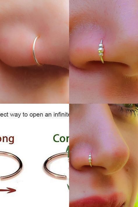 Nose Ring
jewelry Nose Pin Ring Type, Stylish Nose Pin, Nose Ring Designs Gold, Nosepins Indian Gold, Golden Nose Ring, Nose Pin Designs, Apadravya Piercing, Ring Nose Pin, Tiny Nose Ring