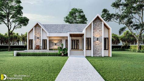 Nordic Style One-Story House Plan | Engineering Discoveries