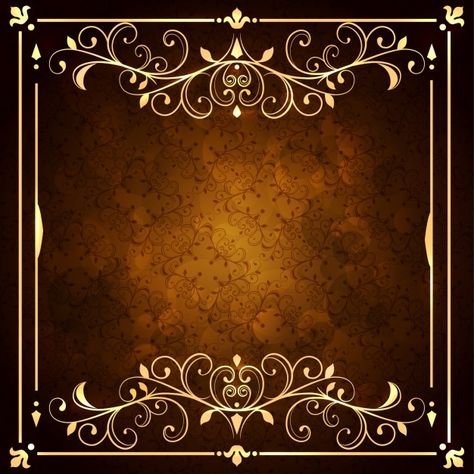 Royal Frame, Wedding Background Images, Background Gold, Invitation Background, Text Background, Golden Frame, Framed Wallpaper, Graphic Design Background Templates, Borders And Frames