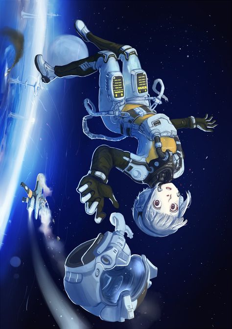 Eject by Erica1940 Anime Spaceship, Space Girl Art, Pilot Suit, Historical Anime, Navy Art, Military Drawings, Space Space, Space Craft, Anime Devil