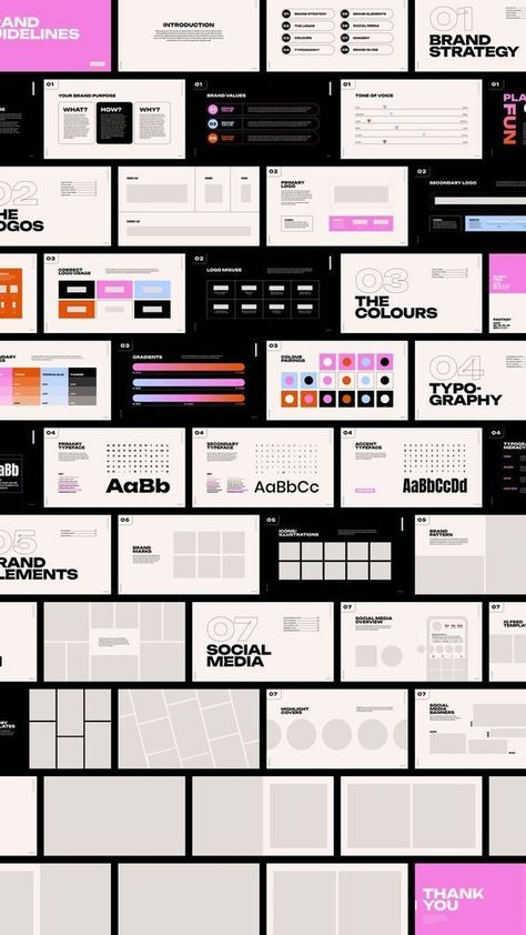 Brand Guideline Template | Graphic Design | Adobe InDesign | Brand Identity | in 2024 | Brand guidelines template, Brand guidelines design, Presentation design layout Brand Identity Design Layout, Template Graphic Design, Brand Guidelines Book, Brand Guidelines Design, Style Guide Template, Latest Graphic Design, Indesign Layout, Guideline Template, Brand Guidelines Template