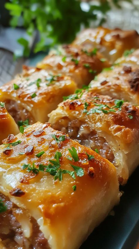 French Onion Sausage Rolls Recipe for Delicious Baking Check more at https://fridastaqueria.shop/french-onion-sausage-rolls-recipe-for-delicious-baking/ Sausage Roll Recipes, Sausage Rolls Recipe, Sausage Roll, Fast Easy Meals, Fast Recipes, Food Bread, Roll Recipes, Sausage Rolls, French Onion