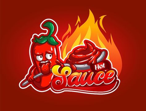 Hot Sauce Packaging, Sauce Packaging, Resto Bar, Hot Chili Sauce, Logo Design Video, Album Art Design, Graffiti Cartoons, Green Chilli, Chilli Sauce