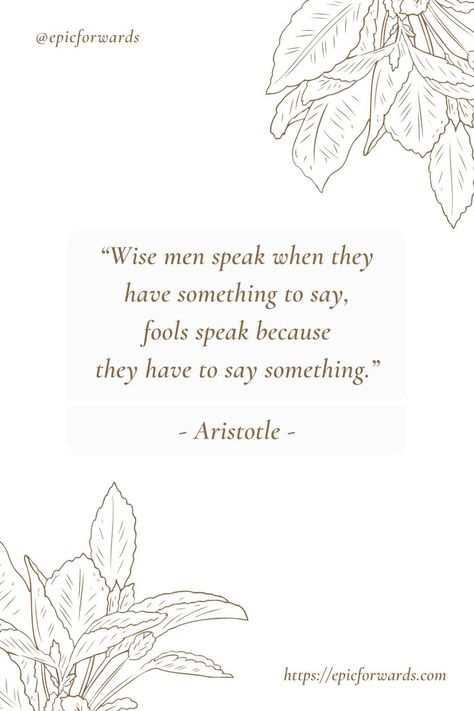 Wise Words | Aristotle Quotes Teaching Philosophy Quotes, Famous Philosophy Quotes, School Of Philosophy, Aristotle Quotes, Teaching Philosophy, Inspirational Qoutes, Good Attitude Quotes, Thought Provoking Quotes, Philosophical Quotes