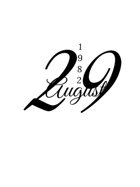 August Birthday Tattoo, Birth Year Tattoo Ideas For Women, Tattoo Finder, Brother And Sister Tattoo Ideas, Marriage Tattoos, Sister Tattoo Ideas, Matching Best Friend Tattoos, Birthday Tattoo, Cool Wrist Tattoos