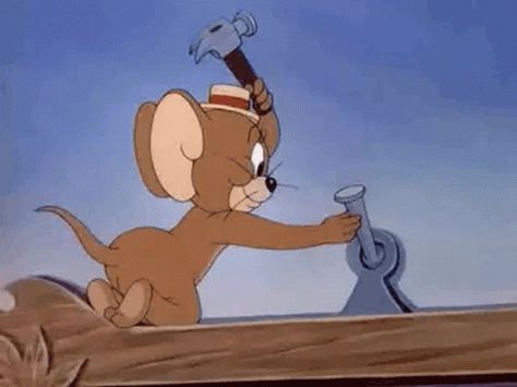 Tom And Jerry Hammer GIF - TomAndJerry Hammer Hat - Discover & Share GIFs Tom Jerry Gif, Hammer Gif, Tom And Jerry Gifs Funny, Tom And Jerry Last Episode, Cat Watching Tom And Jerry, Tom And Jerry Meme, Tom Et Jerry, Tom Y Jerry, Tom And Jerry