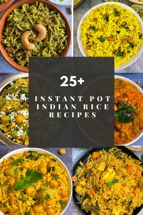 Vegan Rice Recipes, Instant Pot Indian, Vegetarian Curries, One Pot Rice Meals, Vegetable Biryani Recipe, Vegetarian Rice Recipes, Vegetarian Rice, Healthy Rice Recipes, Rice Recipes Vegan