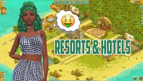 Kawaiistacie: Resorts and Hotels Mod Los Sims 4 Mods, Sims 4 Game Mods, Casas The Sims 4, Best Sims, Best Mods, Afterschool Activities, Sims 4 Game, Ts4 Cc, Cc Finds