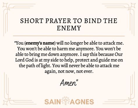 Praying Against The Enemy, Rebuke The Enemy Prayer, Rebuke The Enemy, Psalm Magic, Prayer Against The Enemy, Strong Prayers, Alcohol Recovery Quotes, The Enemy, Saint Agnes