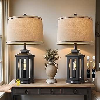 Farmhouse style lamps