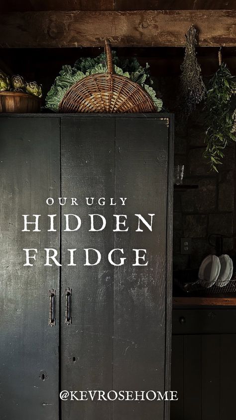 No hard feelings, ugly fridge✌🏻it’s not you, it’s me. As we were renovating our kitchen, I couldn’t bring myself to get rid of a… | Instagram Ugly Fridge, Hidden Refrigerator, Hidden Fridge, Castle Kitchen, Castle Kitchens, No Hard Feelings, New Aesthetic, Kitchen Remodel Inspiration, Spend Money