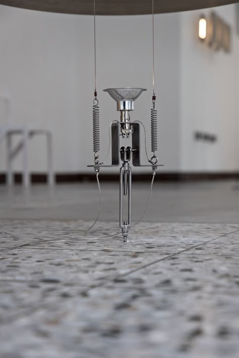 High Wire — Frederik Gustav Interesting Shapes, Electronic Art, Standing Lamp, Led Lampe, Lamp Design, Lighting Fixtures, Industrial Design, Lighting Design, Lamp Light