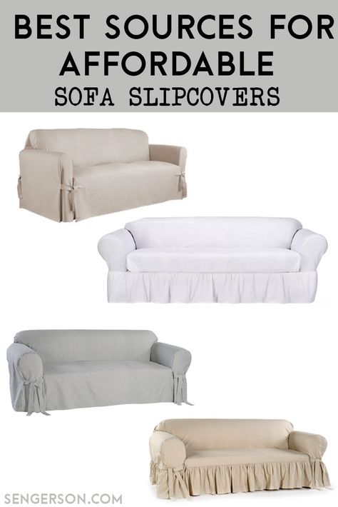 Best Sofa Cover, White Sofa Covers Slipcovers, Couch Slipcovers Where To Buy, Sofa Slip Covers Slipcovers, Couch Slip Covers Farmhouse, Farmhouse Couch Cover, Sofa Slipcovers To Buy, Sofa Cover Ideas Diy, Slip Covers For Couches