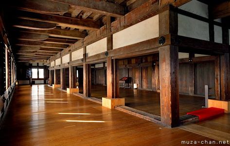 Himeji Castle, Himeji Japanese Castle Interior, Japanese Traditional Architecture, Castle Interior, Traditional Japanese Architecture, Himeji Castle, Warehouse Home, Monte Fuji, Japanese Interiors, Japanese Castle