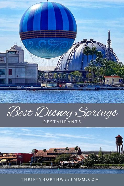 Best Disney Springs Restaurants - Great Options for Families! Best Disney Springs Restaurants, Disney Springs Restaurants, Disney Resort Hotels, Dinner Places, Disney World Tickets, Disney Restaurants, Disney Travel, Disney World Parks, Downtown Disney