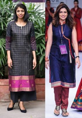 21 Kurti from old saree designs || Saree reuse Ideas | Bling Sparkle Salwar From Saree, Straight Kurti From Saree Ideas, Straight Kurti From Old Saree, Old Saree Kurti Design, Kurti From Saree Ideas, Mangalagiri Cotton Dress Designs, Kurti From Old Saree, Old Saree Reuse Sari Dress, Saree Reuse Ideas