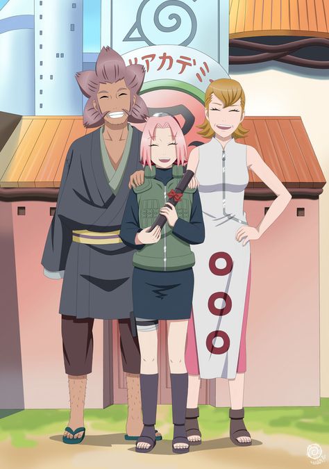 Naruto Parents, Naruto Reference, Naruto Deviantart, Naruto Kunoichi, Naruto Dan Sasuke, Naruto Family, Naruto Shippudden, Sasuke Sakura, Kushina Uzumaki